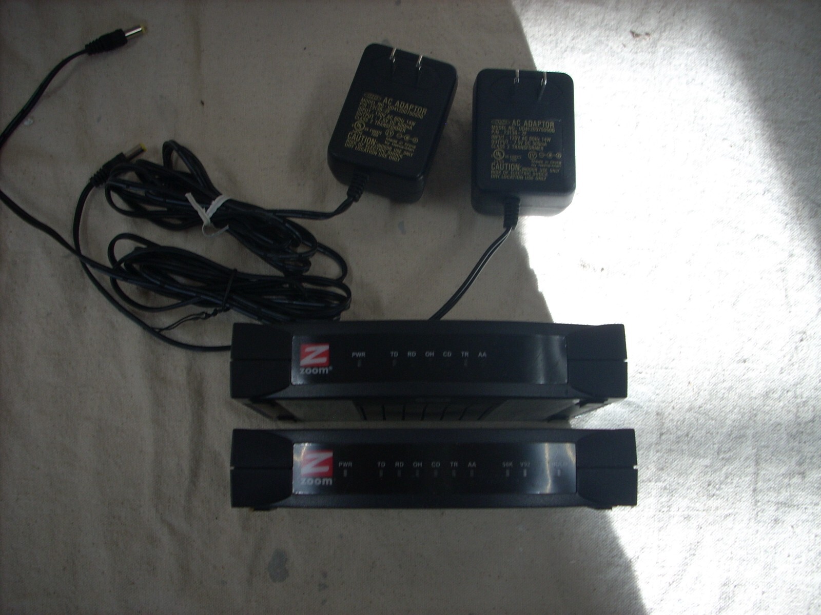 Zoom V.90 model 0269 Fax Modem Qty 2