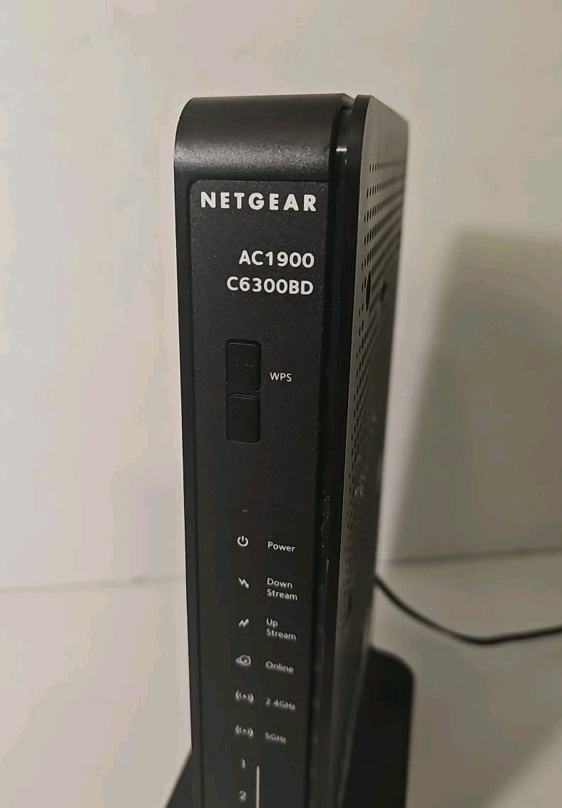 Netgear C6300BD AC1900 Docsis 3.0 Cable Modem / Wireless Router