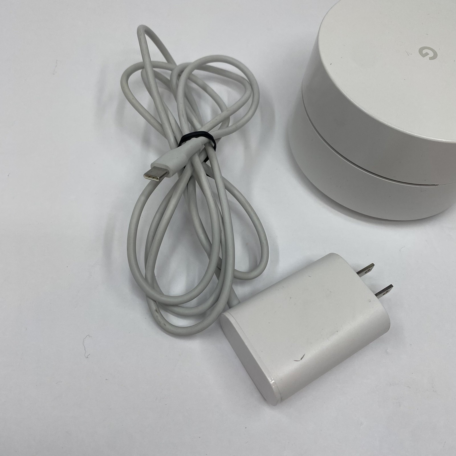 Google AC-1304 Router Dual-Band White 2 LAN Ports 1000Mbps Gigabit WiFi WORKS