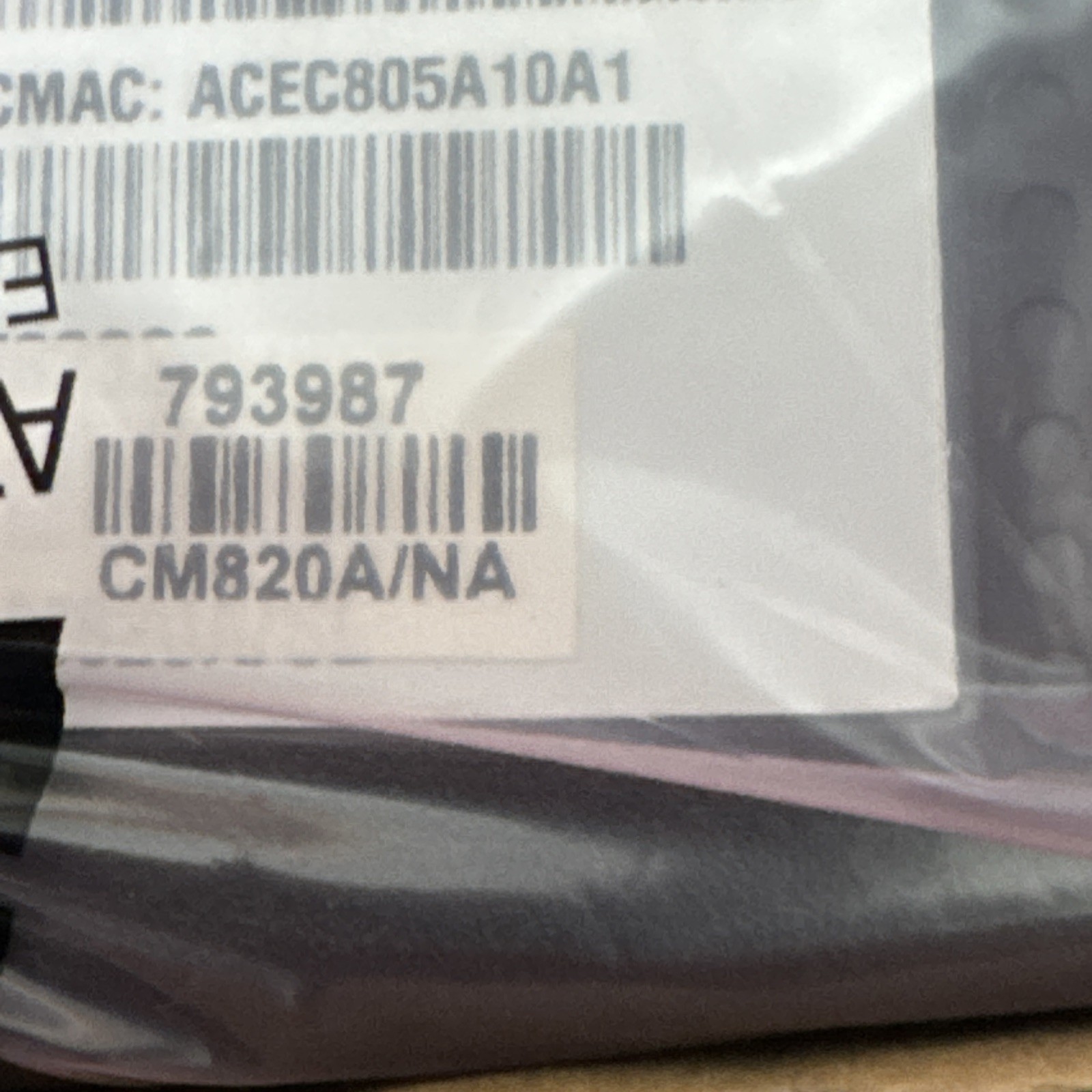 New Arris Touchstone Cable Modem D3.0 CM820A/NA