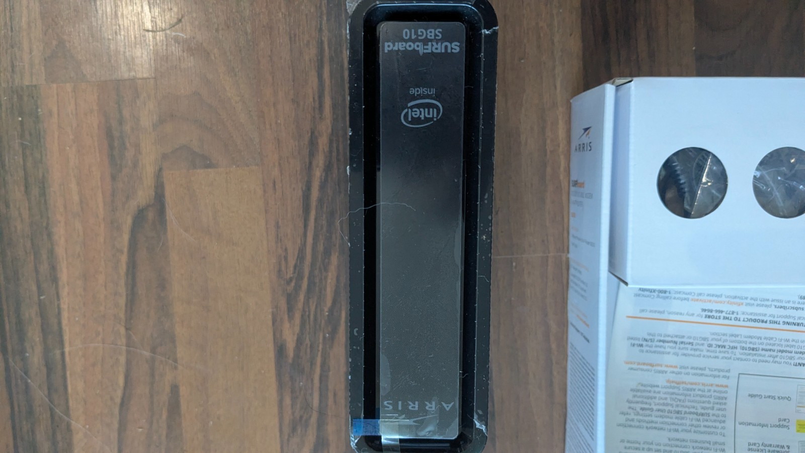 ARRIS SBG10 SURFboard AC1600 Dual-Band Cable Modem Router – Black