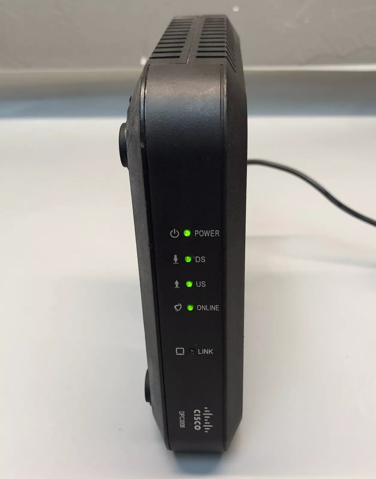 Cisco DPC3008 DOCSIS 3.0 Cable Modem – TESTED w/ AC Adapter!!