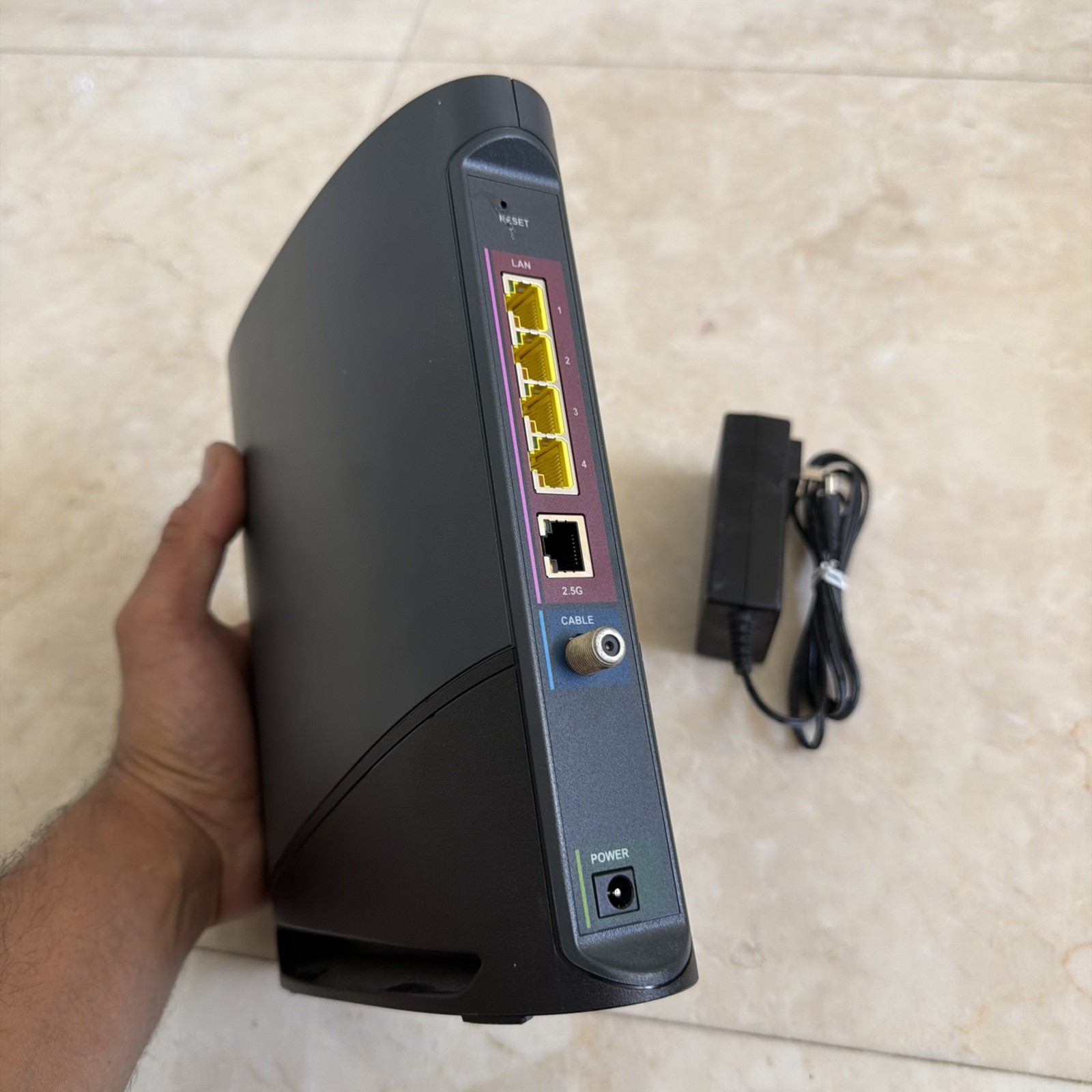 ARRIS Surfboard G34 Power Adapter Included DOCSIS 3.1 Gigabit Cable Modem AX3000