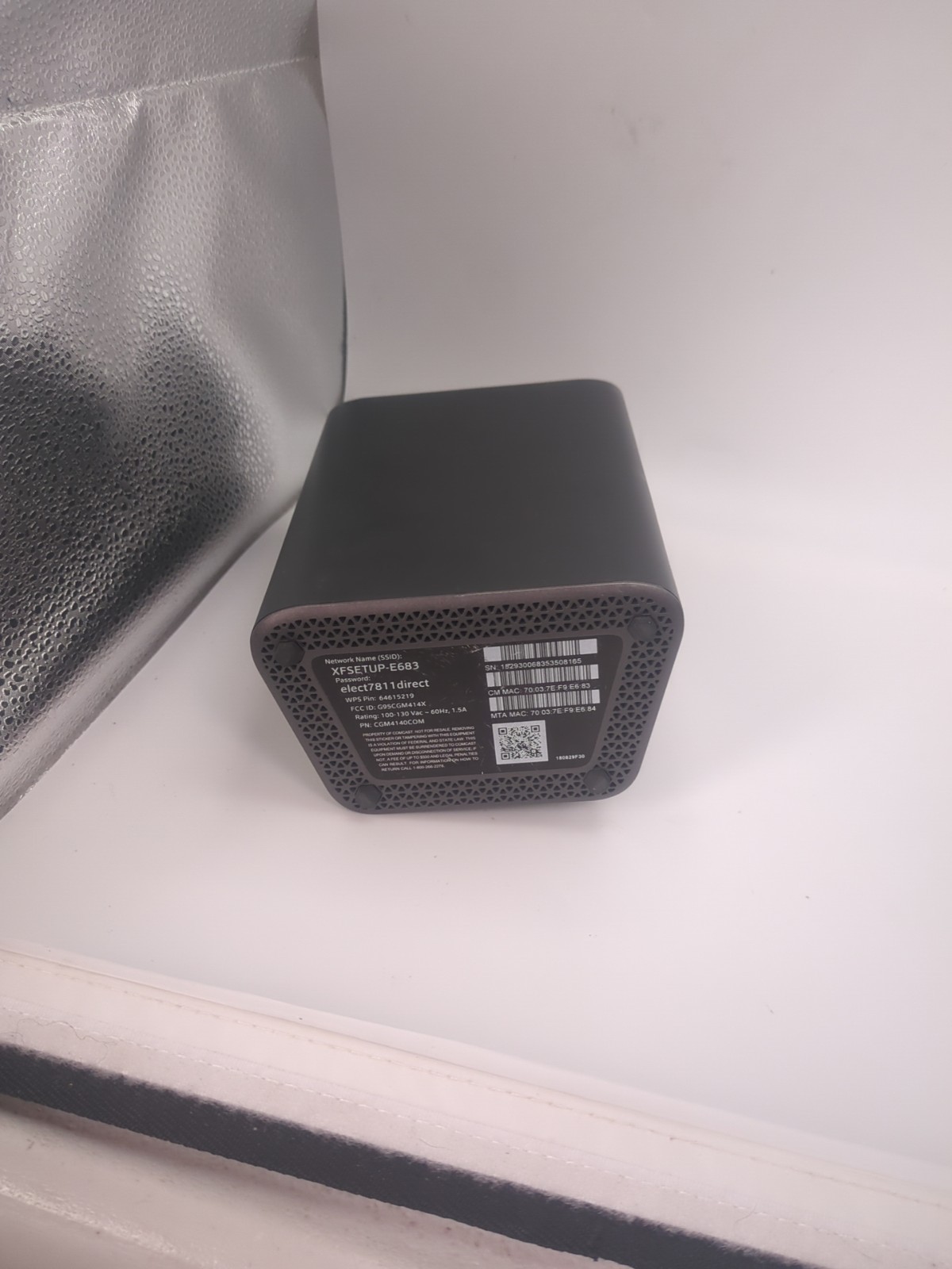 XFINITY Comcast XB6-T WiFi Router With Power Cord Read Description