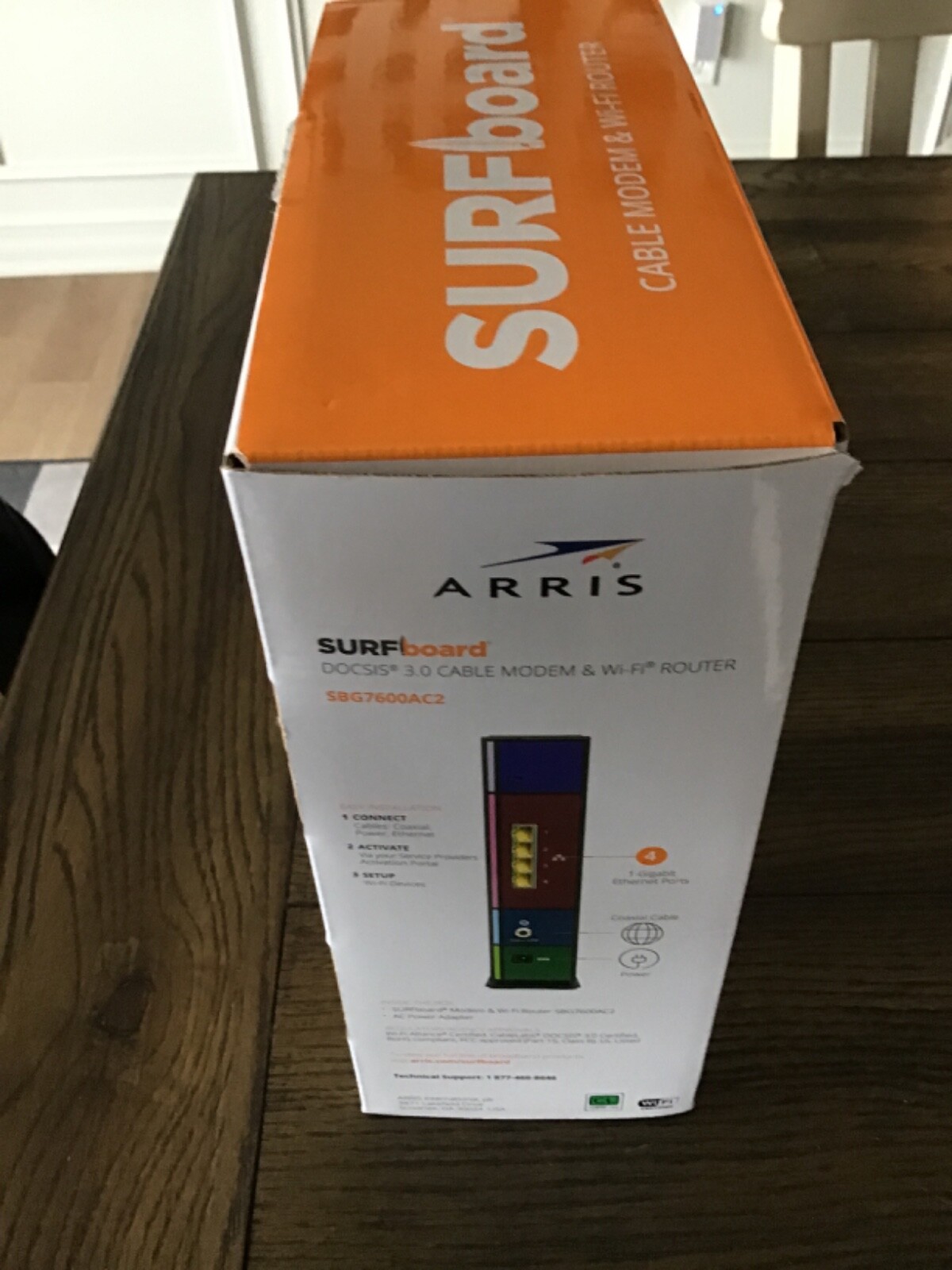 Arris Surfboard SBG7600AC2 DOCSIS 3.0 Cable Modem & AC2350 Dual-Band Wi-Fi
