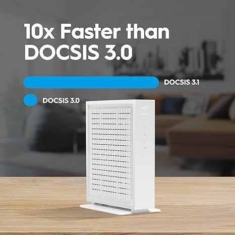Hitron CODA56 Multi-Gigabit DOCSIS 3.1 Modem | 2.5 Gbps Max Internet Speeds |…