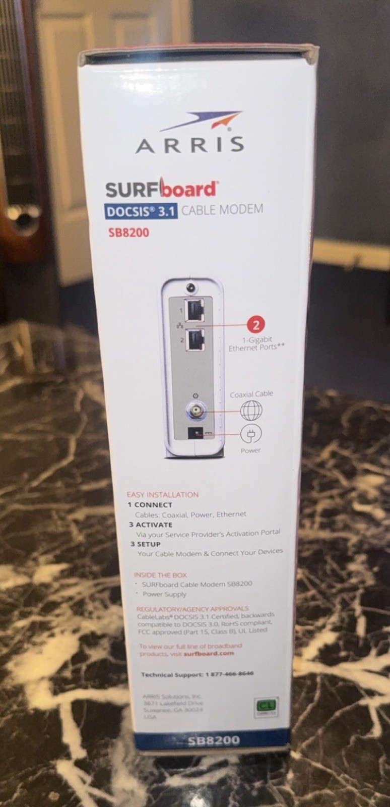 ARRIS SB8200 Surfboard DOCSIS 3.1 Cable Modem – Open Box