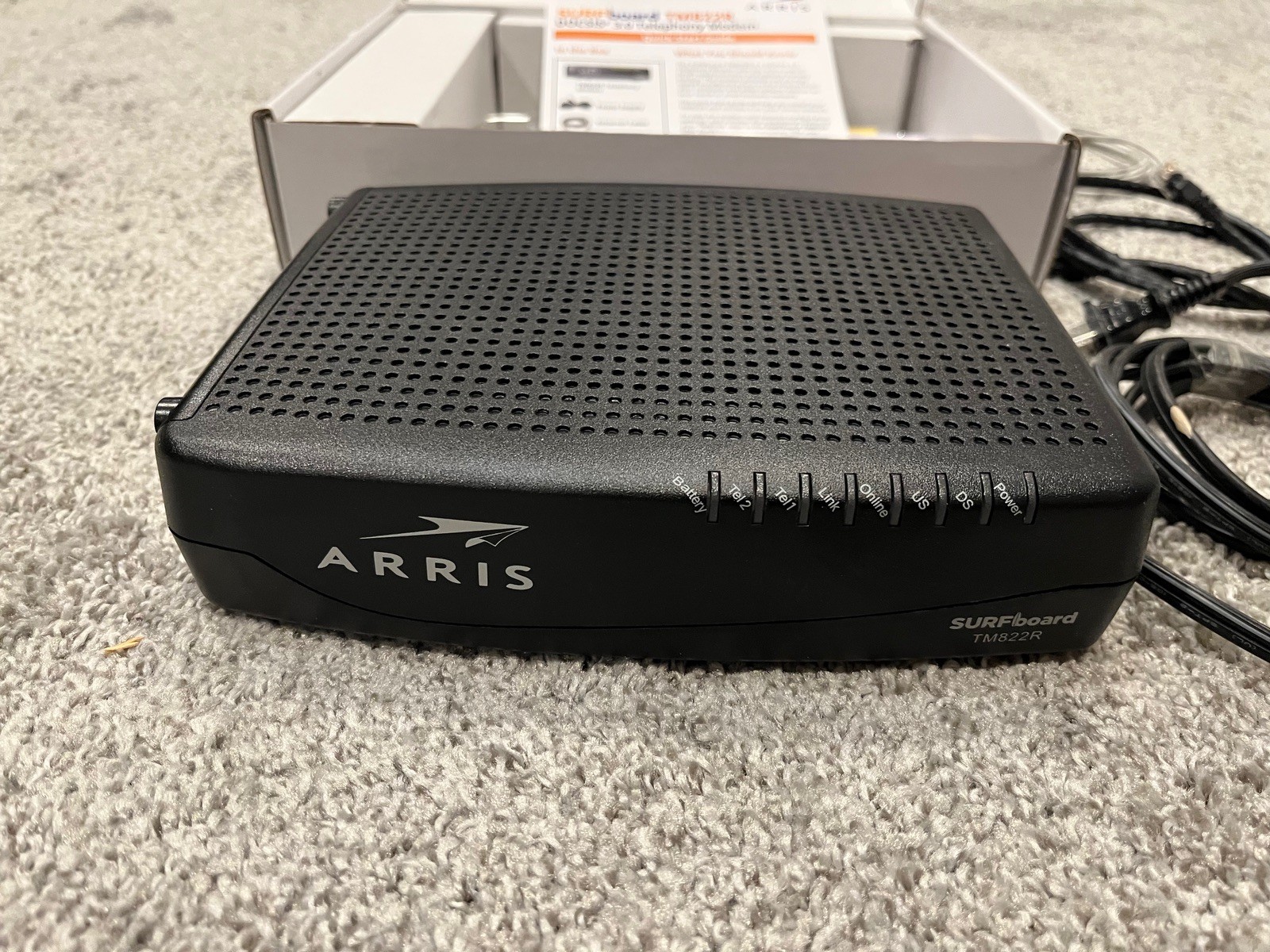 Arris Surfboard TM822R Cable Modem – Internet and Voice