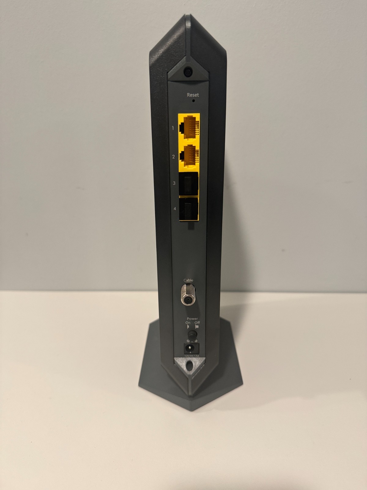 NETGEAR CM1200 DOCSIS 3.1 High Speed Cable Modem with Power Supply & 4-port LAN