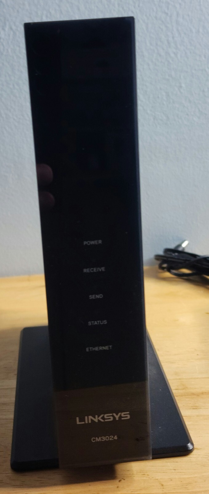 LINKSYS CM3024 High Speed DOCSIS 3.0 24×8 Cable Modem With Power Cable TESTED