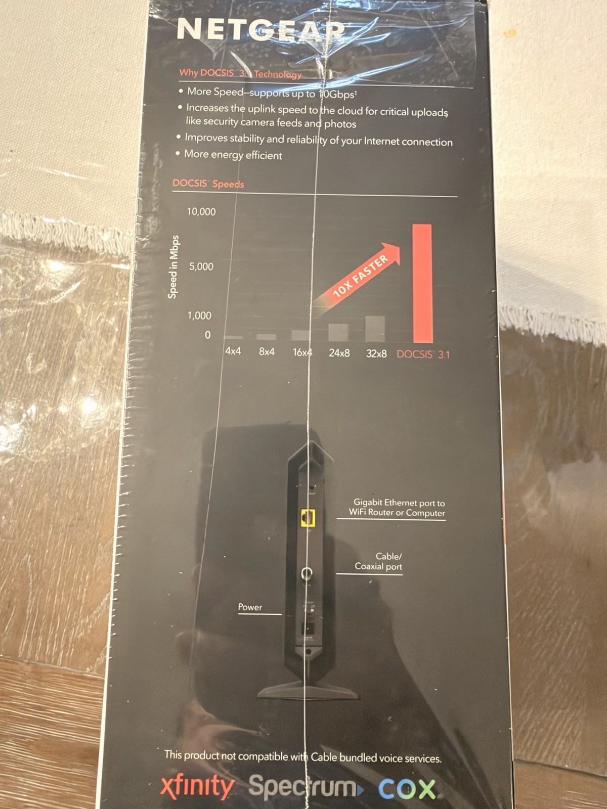 Netgear CM1000 High Speed Cabel Modem – Up to 1GBPS