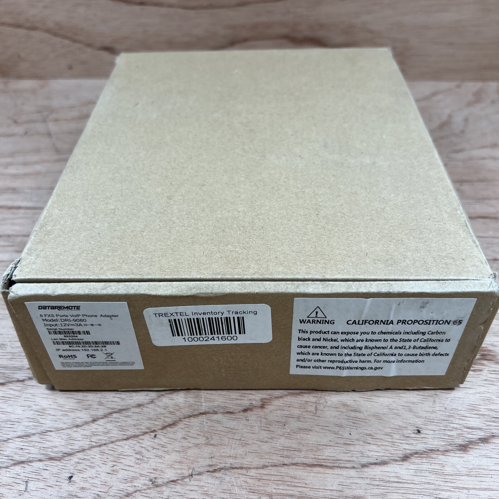 DATAREMOTE DRI-9080 8 FXS Ports VOIP Phone Adapter New in Box