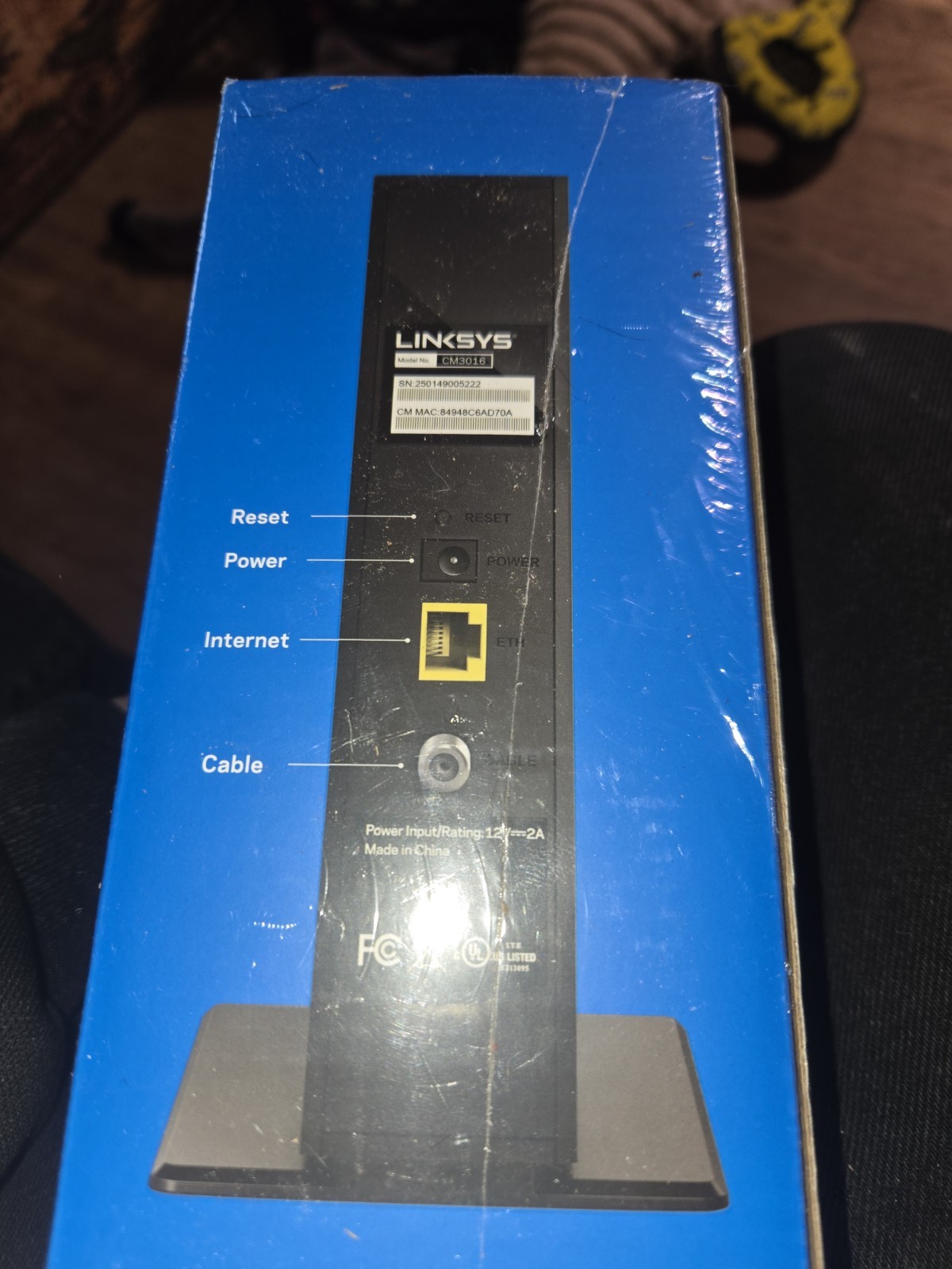 LINKSYS 16 x 4 Cable Modem | 16 x 4 Bonded Channels | DOCSIS 3.0 | CM3016