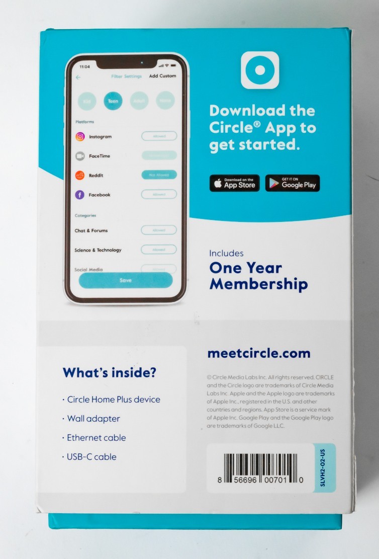 Circle Home Plus Parental Controls for Internet & Mobile Devices. New Never Used
