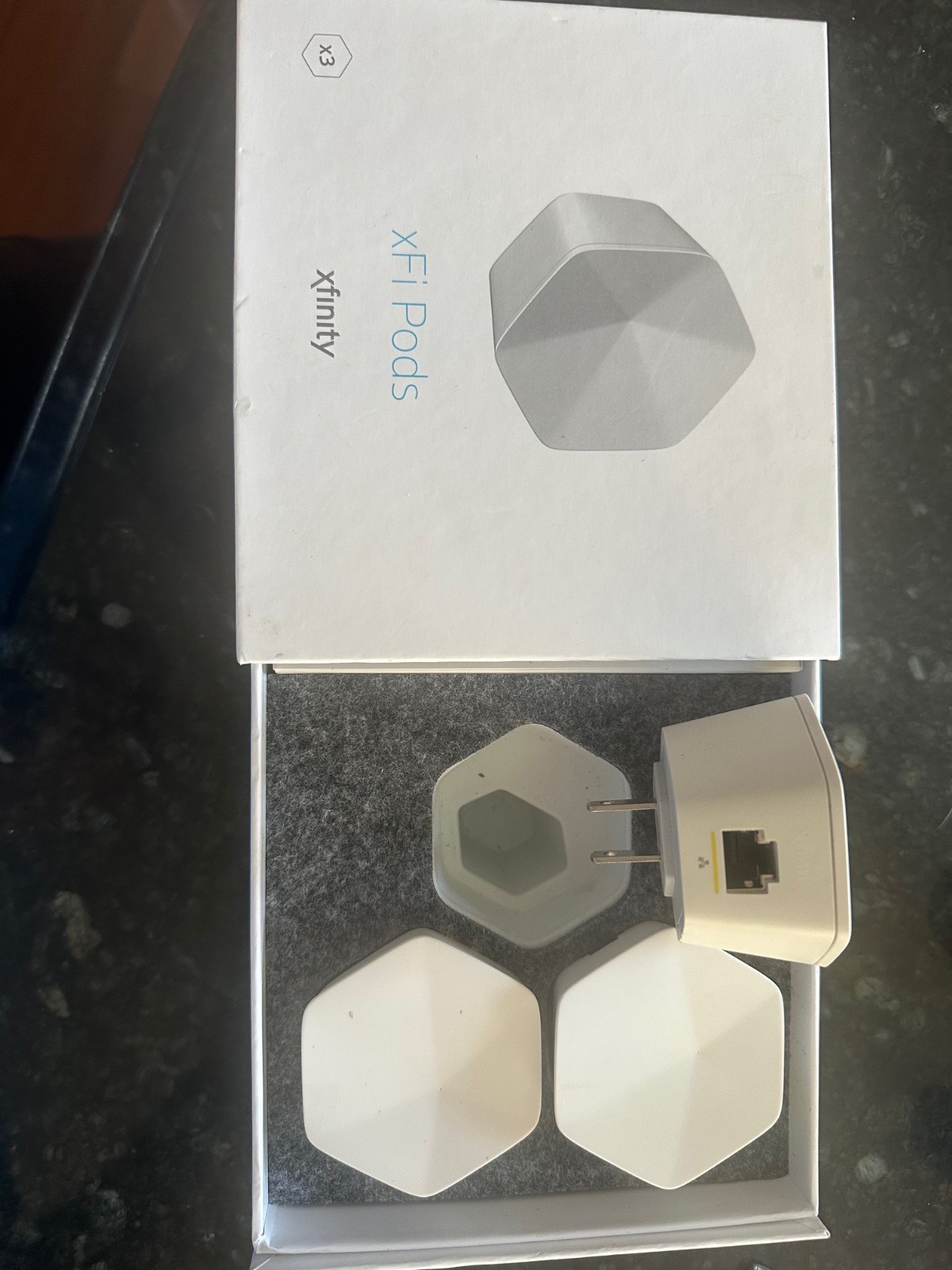 Xfinity XFI Pods WiFi Network Range Extender XE1-S – Pack of 3