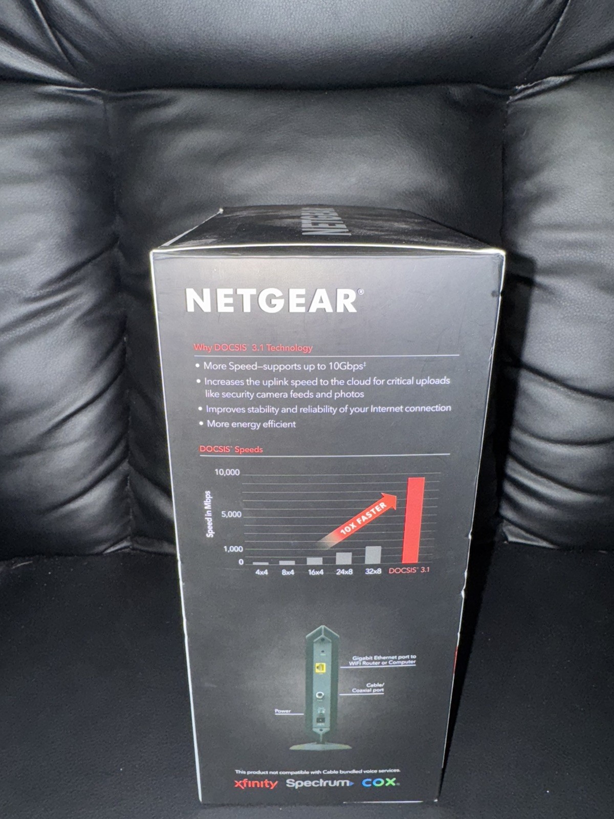 Netgear CM1000 DOCSIS Ultra-High Speed Cable Modem new sealed box