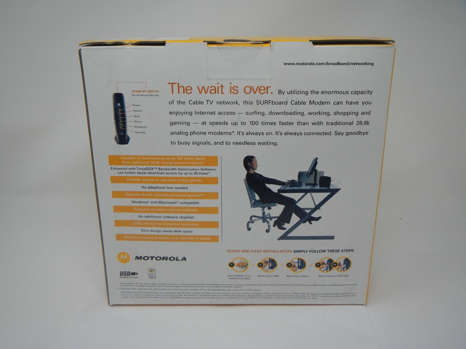 Motorola SB5120 Surfboard Cable Modem
