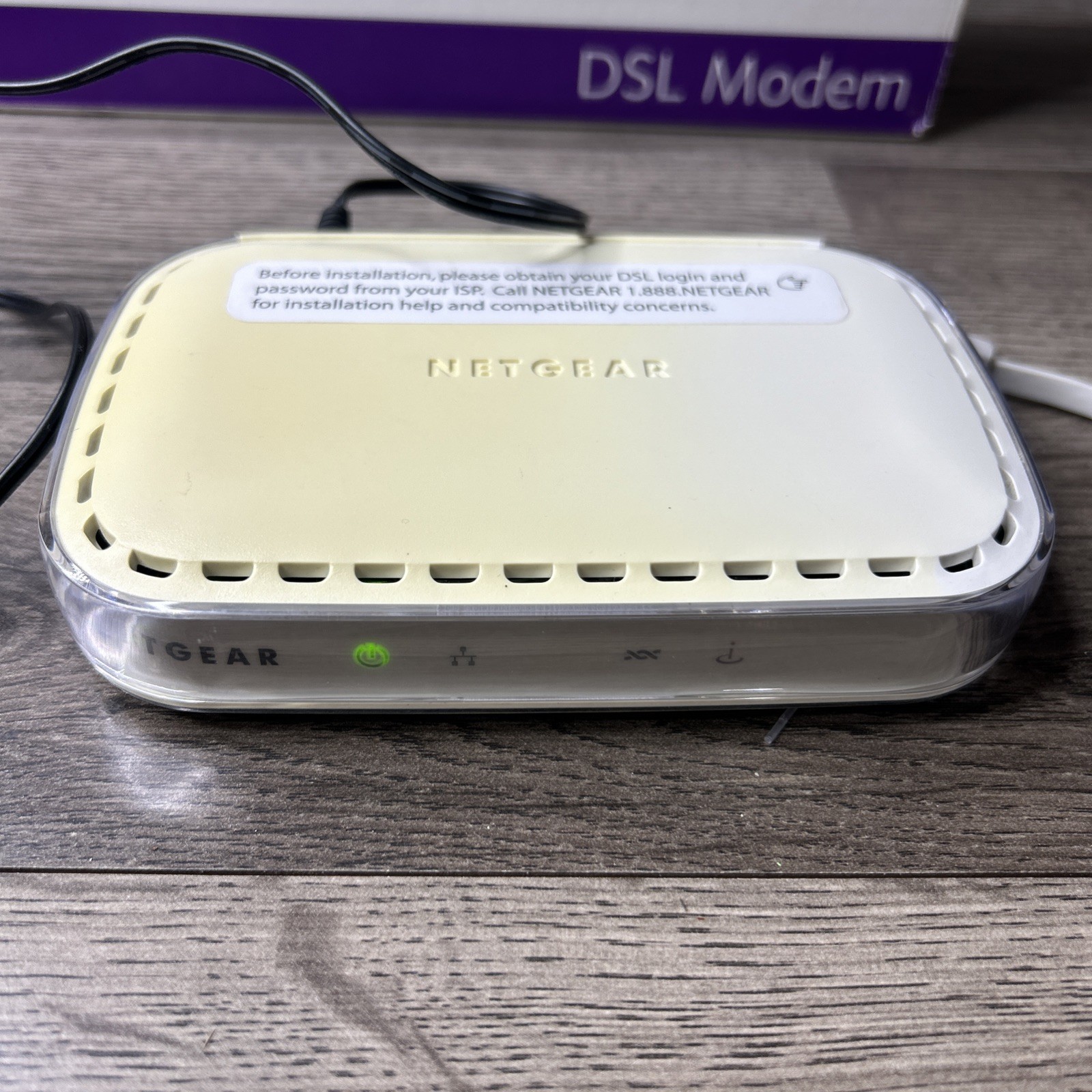 NETGEAR ADSL2+ Modem DM111PSP v2