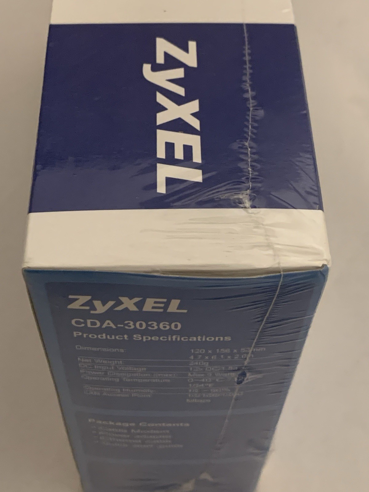 ZyXEL CDA-30360 Cable Modem DOCSIS 3.0 8×4, by Hitron Technologies – Sealed Box