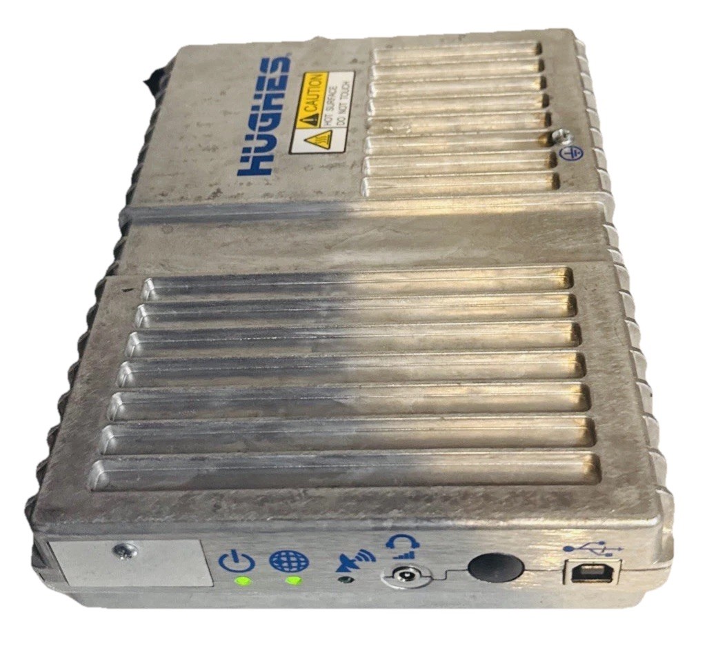 Hughes Model 9502 12/24v BGAN M2M External Antenna Terminal/Modem WORKING