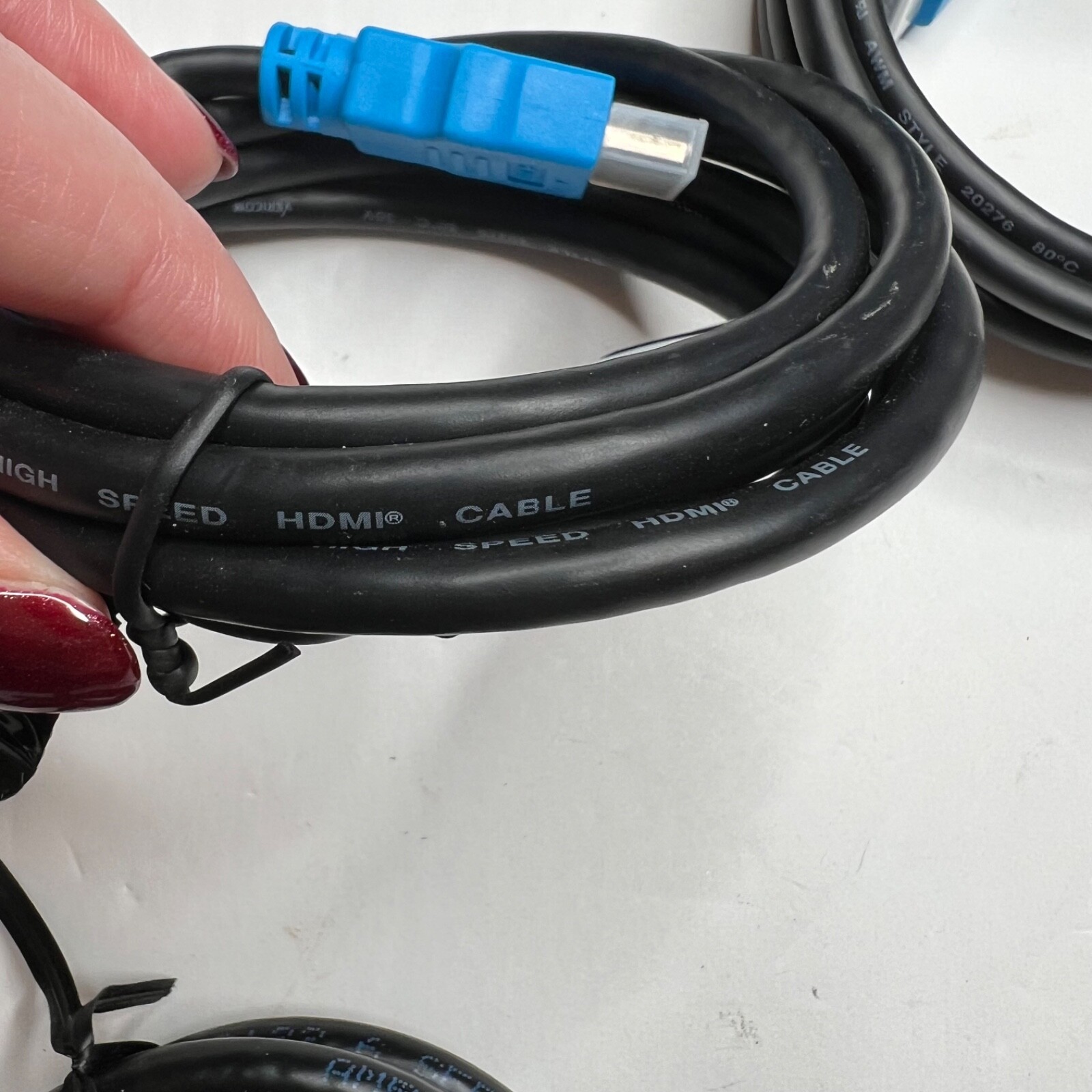 COX Communications Cables 3 Coax Cables and 3 HDMI Cables = 6 Total