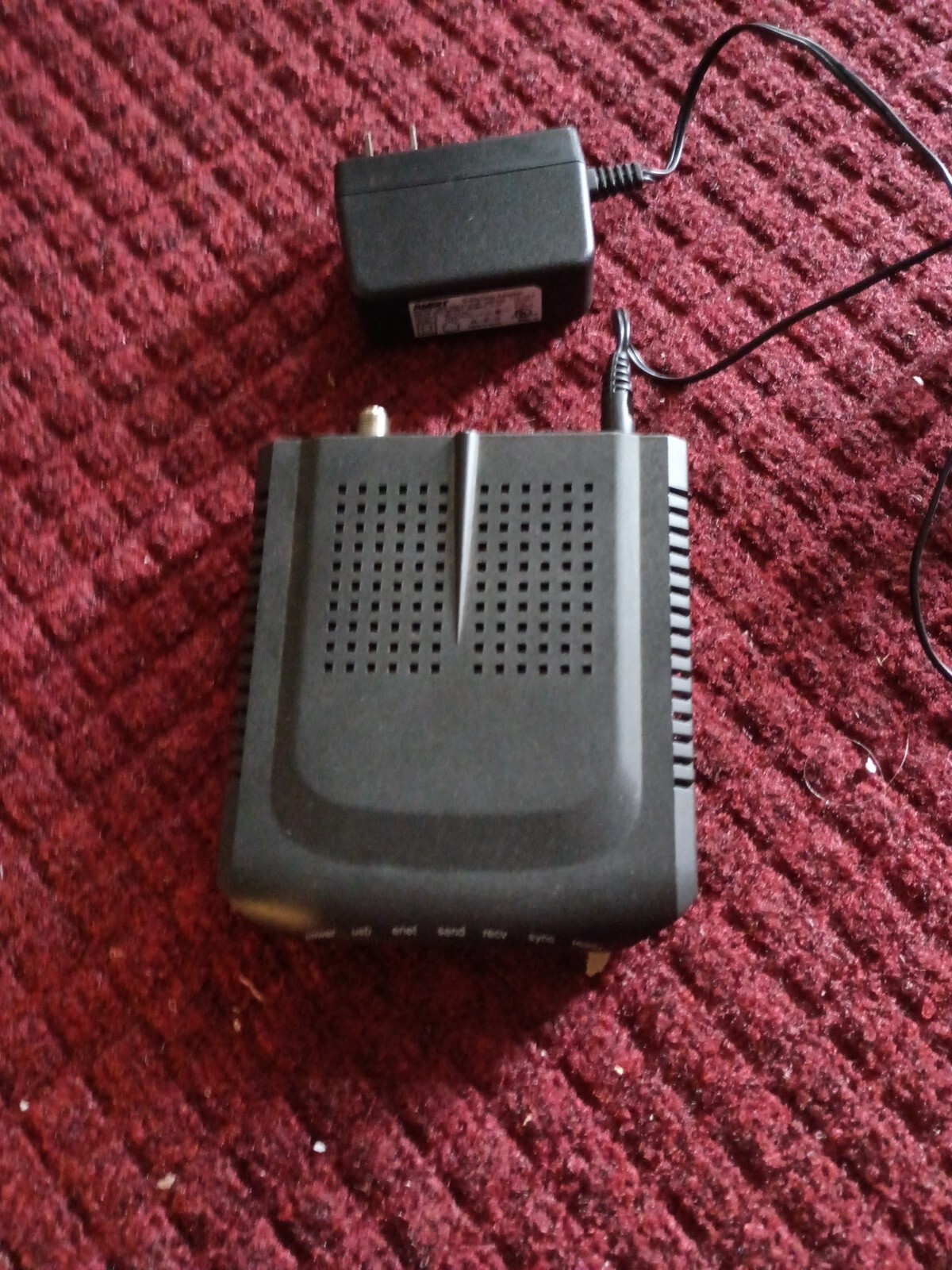 used Ambit U10C018 DOCSIS 2.0 Cable Modem U10C018.80 w/cord&plug &ethernet cable