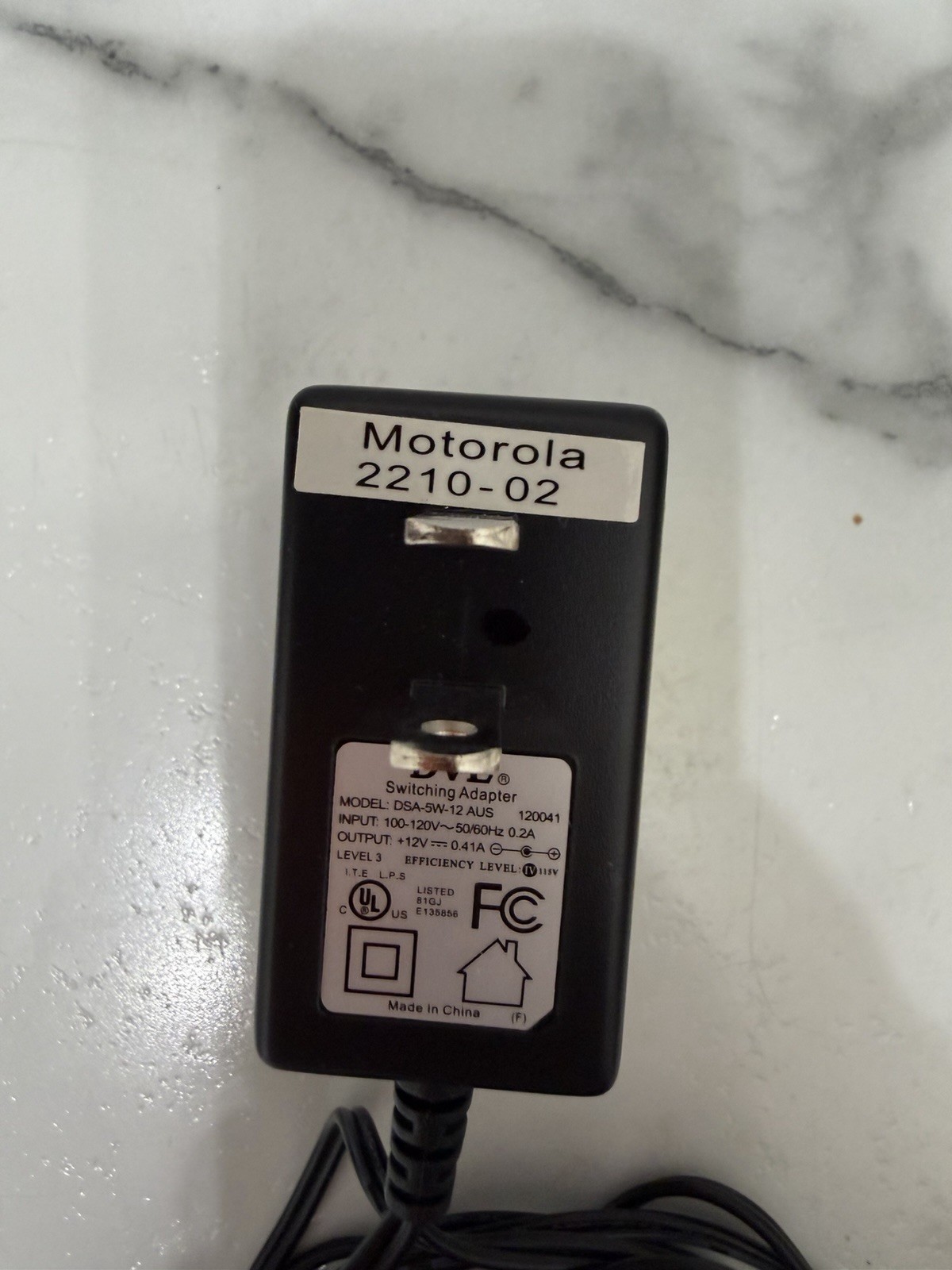 Motorola 2210-02-1022 MSTATEA DSL Ethernet Modem With Power Supply