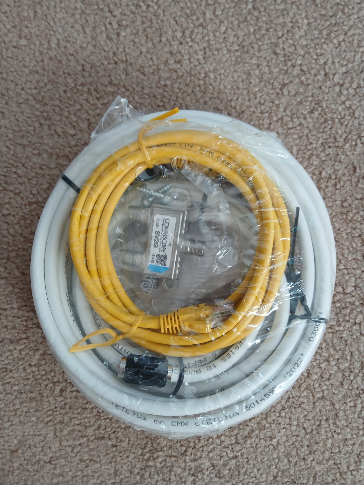 PPC HSD Kit 12ft Coax Jumper 606211-PPC New
