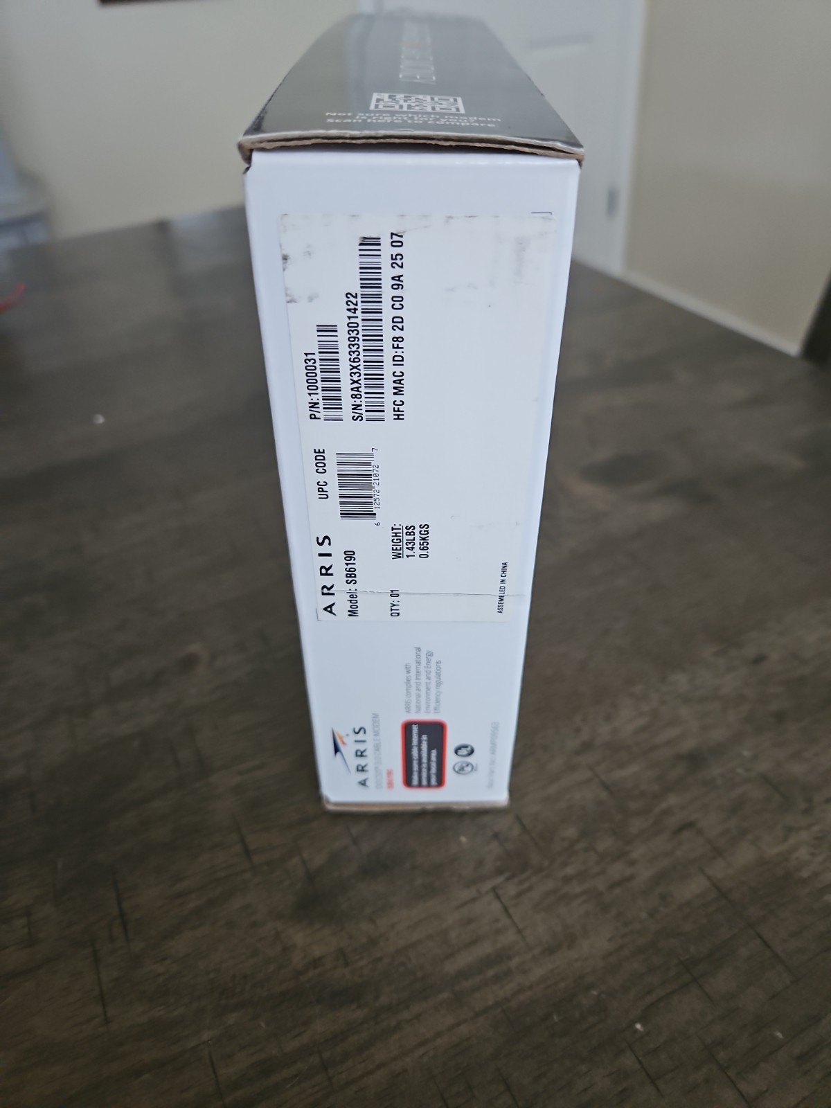 ARRIS SURFboard (32×8) DOCSIS 3.0 Cable Modem (SB6190) +FREE SHIPPING