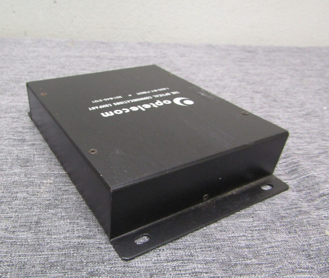 OPTELECOM FIBER OPTIC MODEM MODEL 3710AR