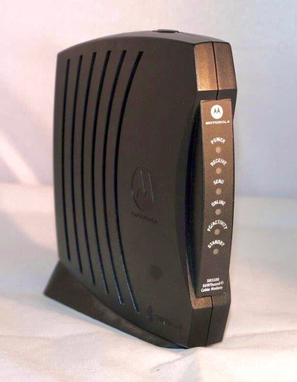 2001 Motorola SURFboard Cable Modem SB5100 DOCSIS 2.0 (40 Mbps Down, 30 Mbps Up)