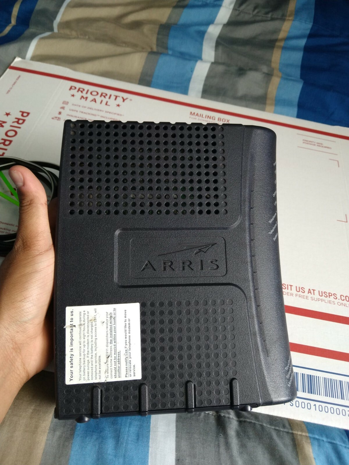 Arris Model: TM602G P/N: TM02AH1G6: Cable Modem: NICE! READ!