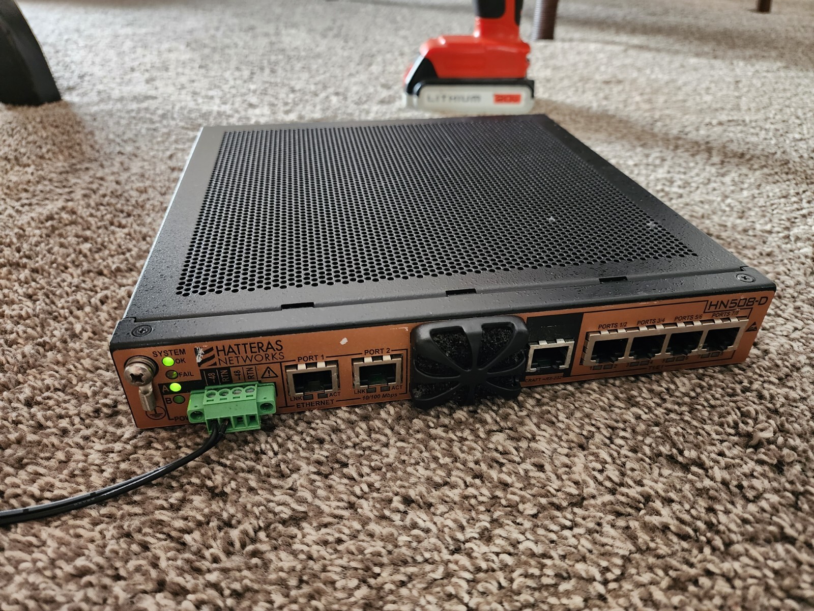 HATTERAS Networks HN508-D (HN508-D-2E) 10/100 RJ-45, w/ Power