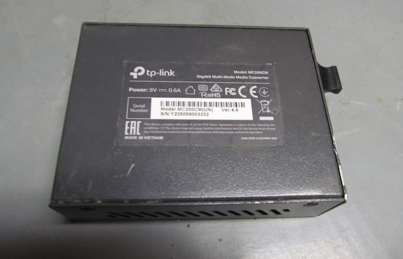 TP-Link MC200CM Gigabit Multi-Mode Media Converter