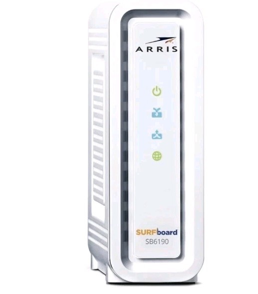 ARRIS Surfboard SB6190 32×8 DOCSIS 3.0 Cable Modem with 1.4 Gbps Download