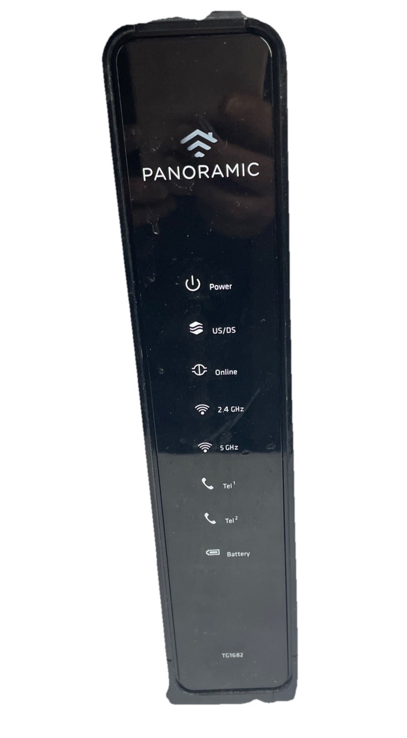 Arris Panoramic TG1682G Dual Band 2.4GHz 5GHz Wireless WiFi Router Cable Modem