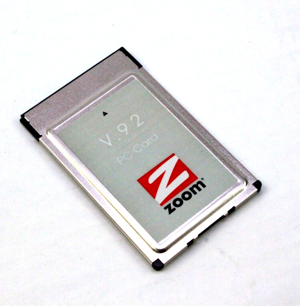 Zoom V.92 PC Card 3075 ITU V.92 Standard PC Modem Card
