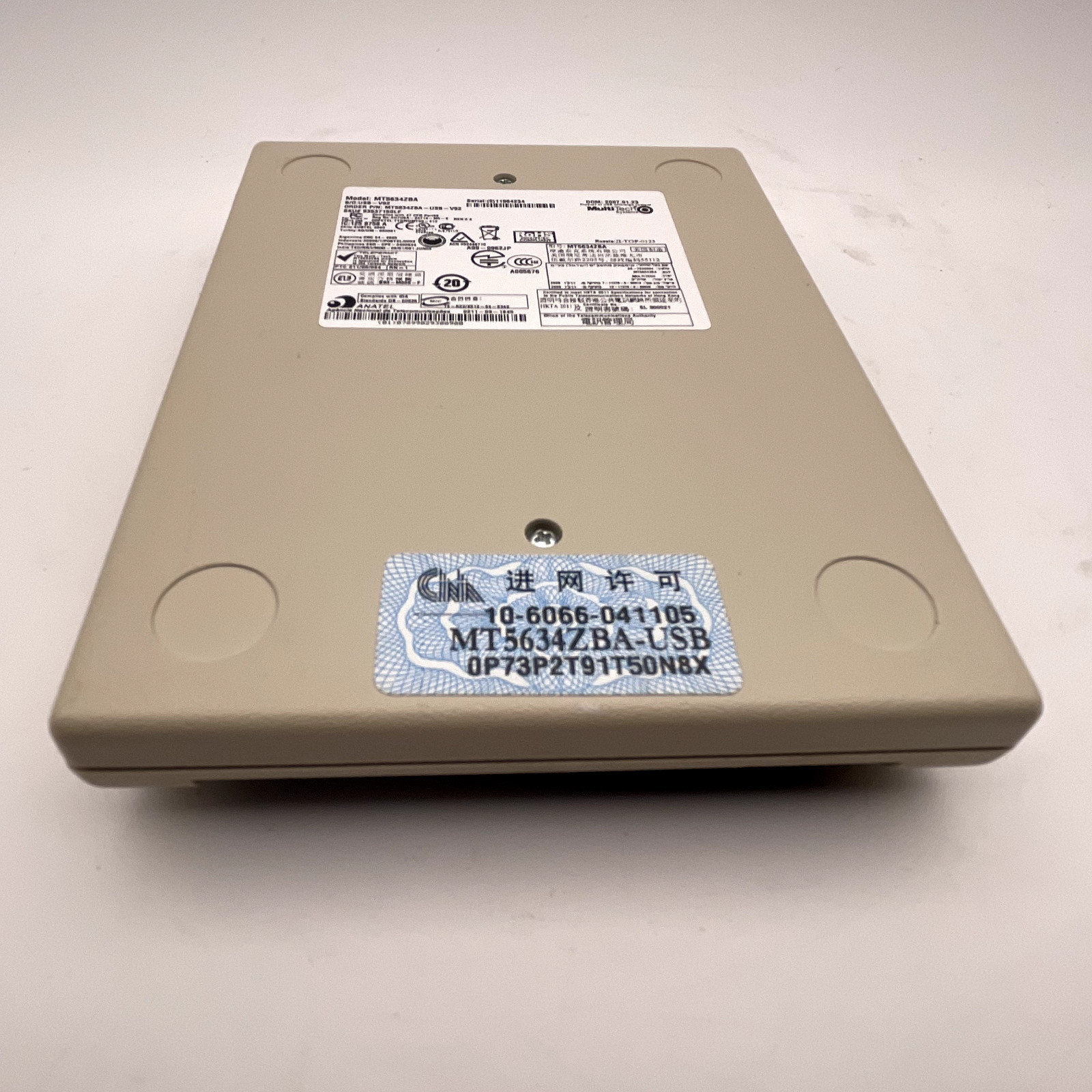 MultiTech MT5634ZBA-USB-V92 External Modem – Working