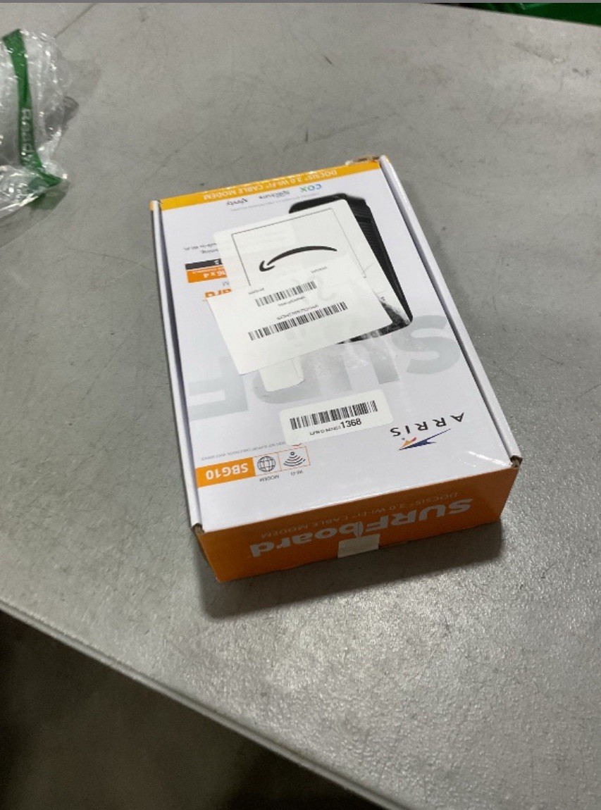 Cable Modem Router Combo DOCSIS 3.0 16 X 4 Gigab Comcast Xfinity, Cox, SBG10