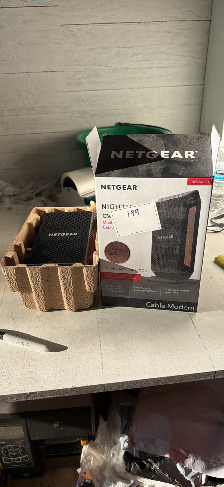 Netgear Nighthawk CM1100 DOCSIS 3.1 Multi-Gig Cable Modem