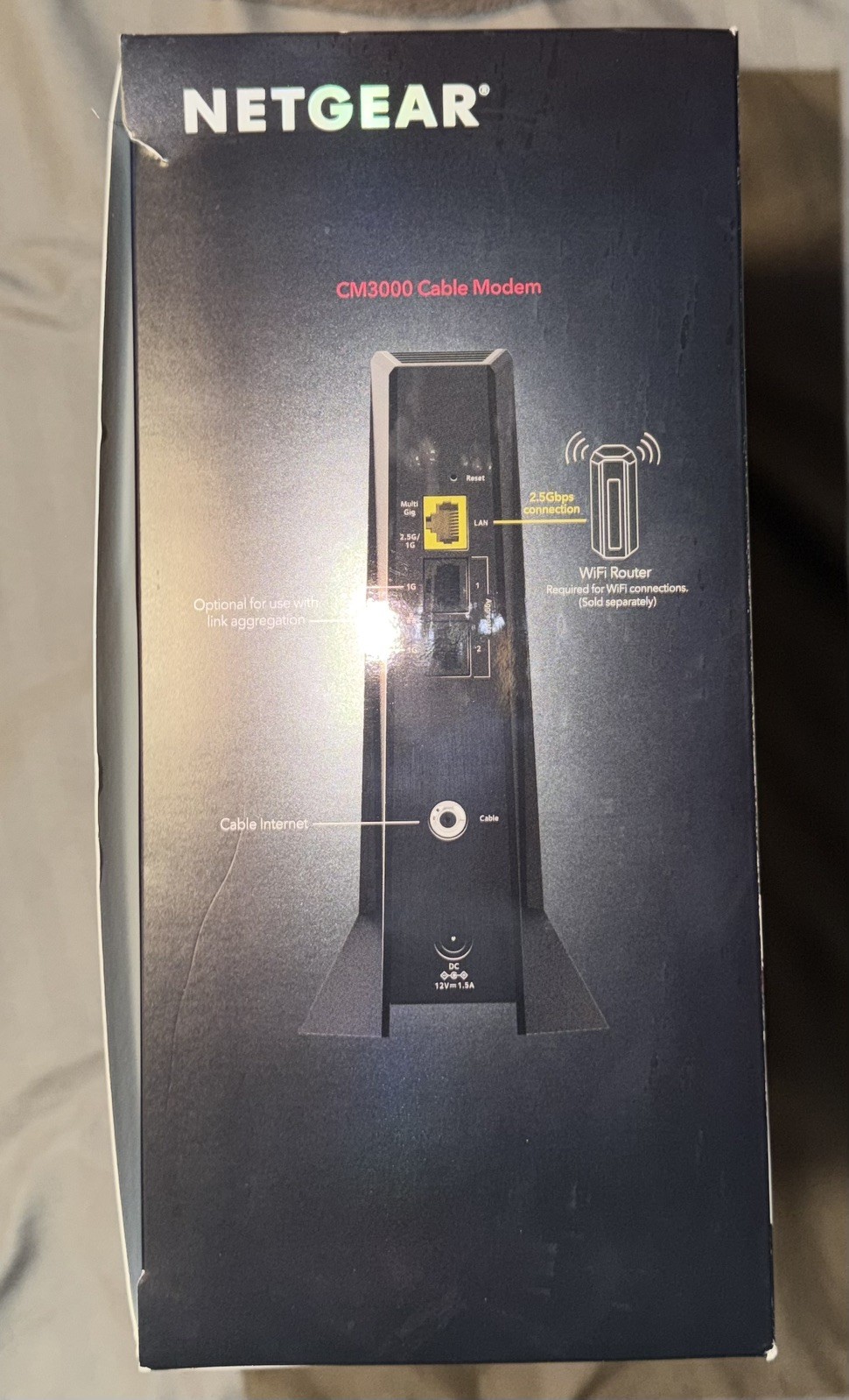 Netgear Nighthawk CM3000 High Speed Cable Modem