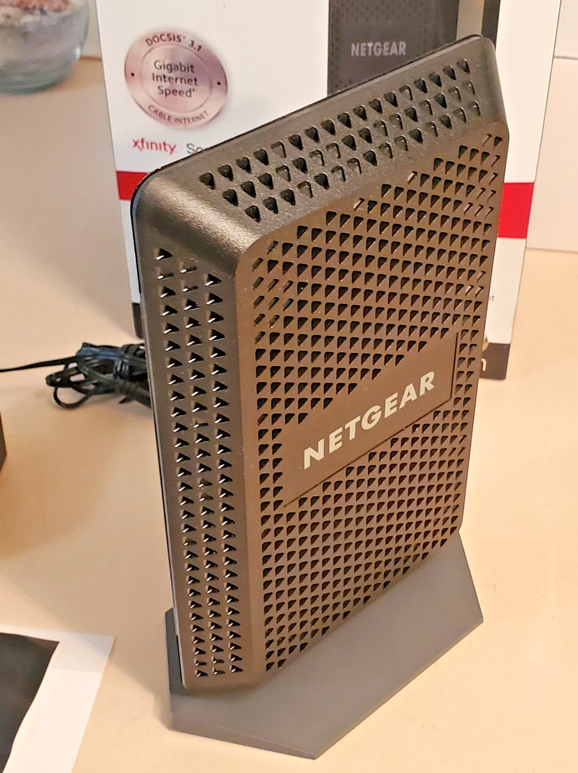 NETGEAR CM1000 Ultra High Speed Cable Modem for COMCAST XFINITY SPECTRUM COX NEW