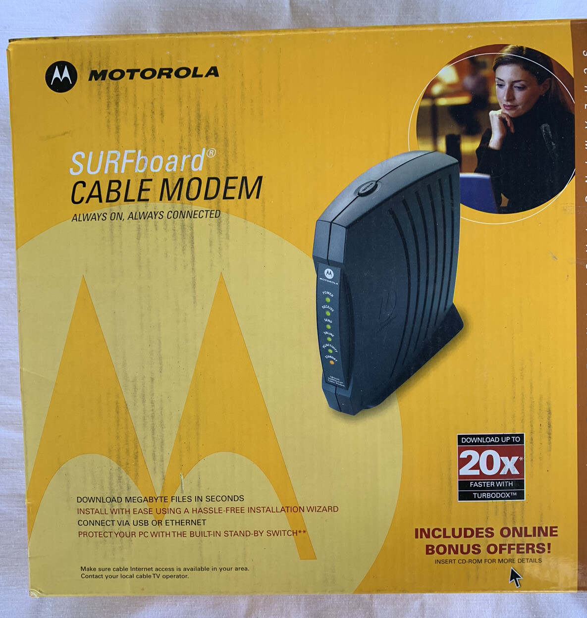 Motorola SURFboard SB5120 p/n 502190-008 Cable Modem