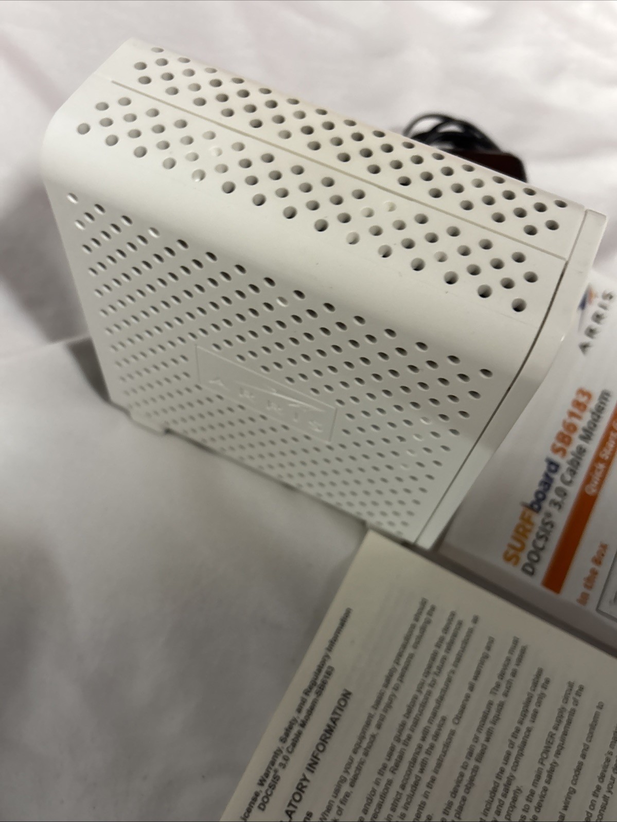 ARRIS SURFboard SB6183 DOCSIS 3.0 Cable Modem for Spectrum, COX, Xfinity