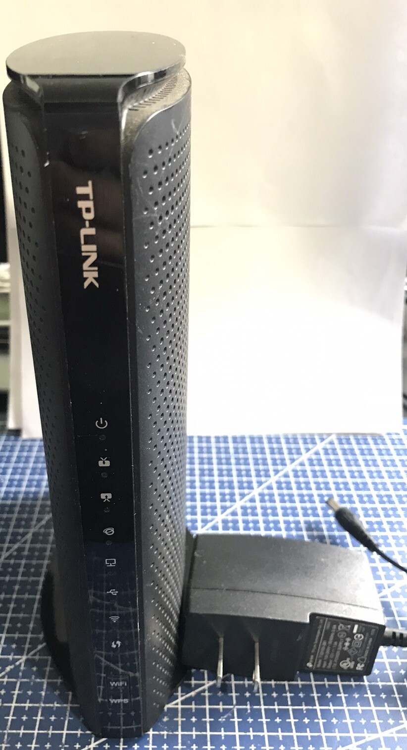 TP-Link TC-W7960 300Mbps Wireless Modem Router – Black