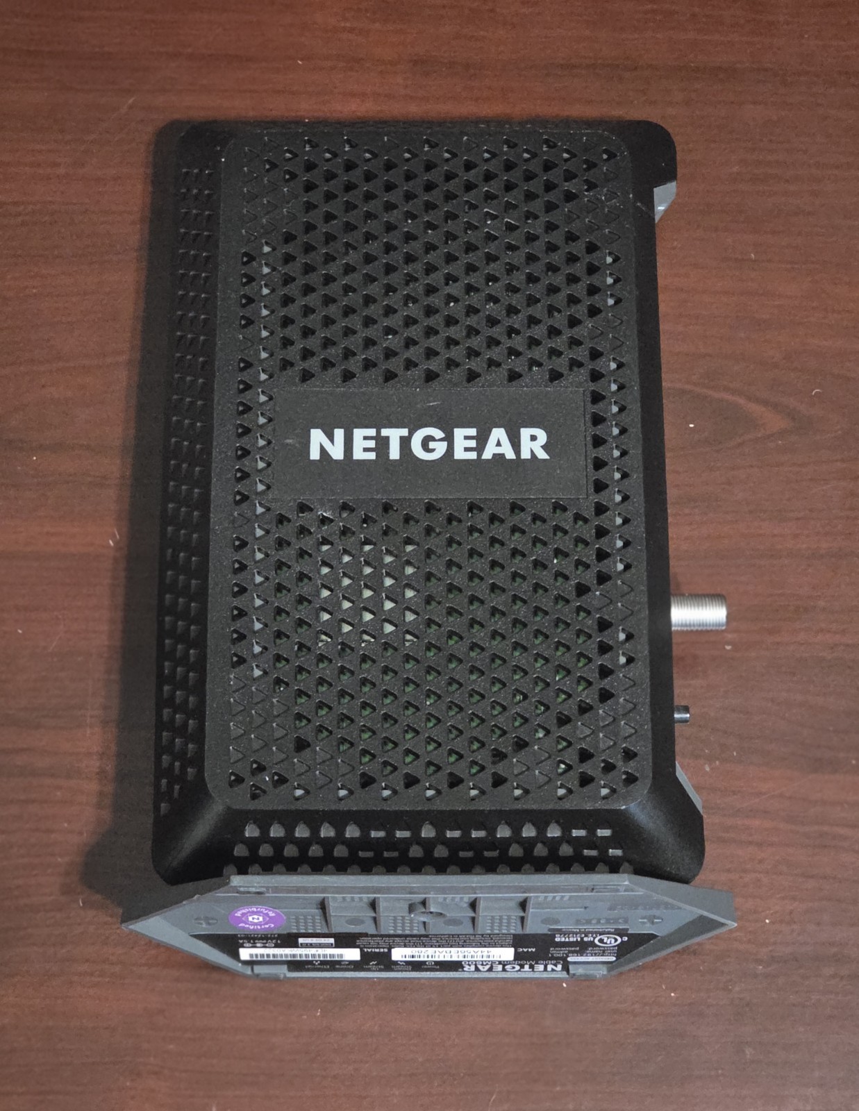 NETGEAR CM600 DOCSIS 3.0 Cable Modem 24×8 Item Only