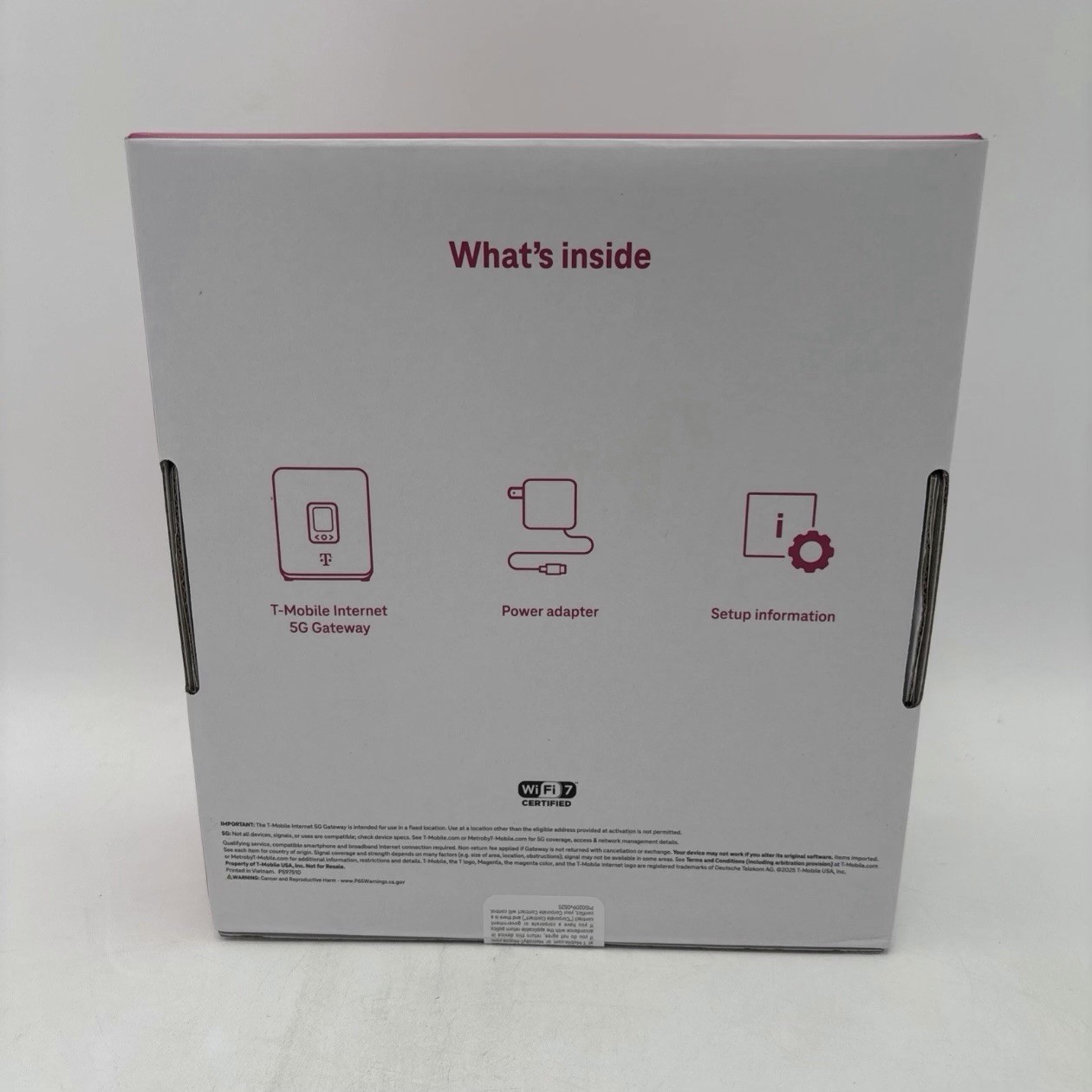 NEW – OPEN BOX T-Mobile Gateway 5G G5AR-1 Home Internet