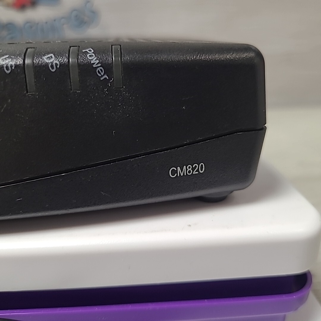 ARRIS CM820A DOCSIS Cable Internet Modem with Power Cord Pre-owned Used
