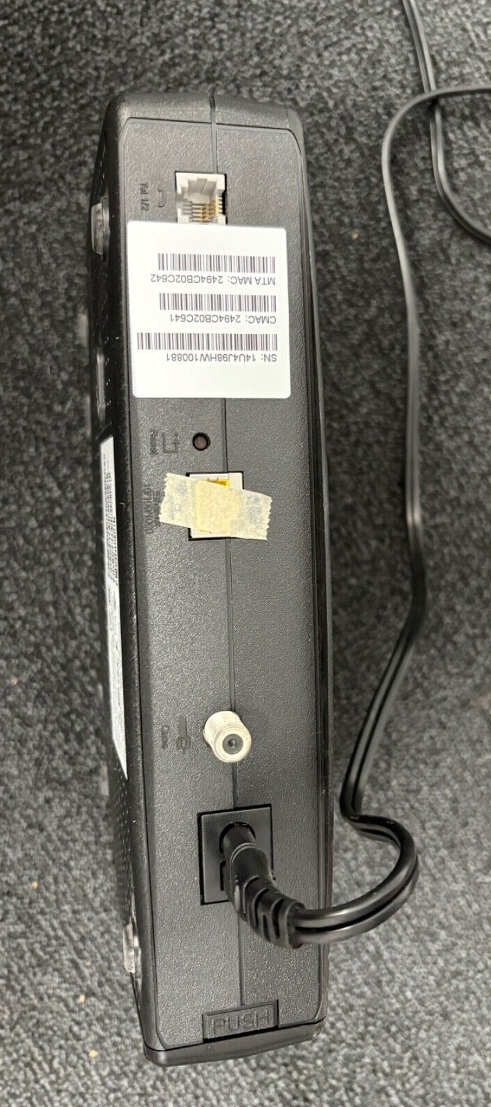 Cable Modem TM804G Arris Touchstone Telephony Docsis 3.0