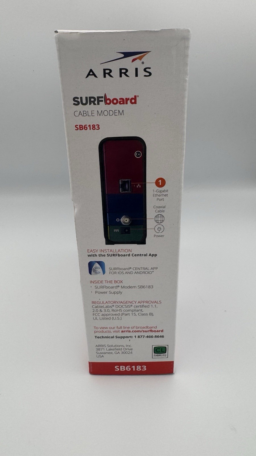 Arris Surfboard SB6183 Cable Modem VG